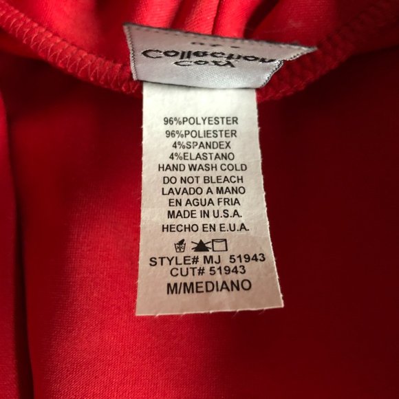 NWOT - Cozy Collection Red Flutter Jacket - Medium - Picture 4 of 4